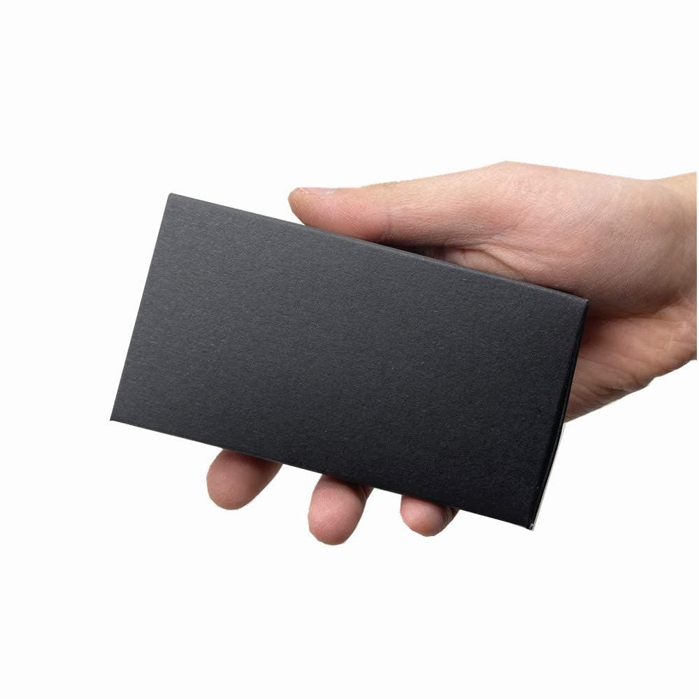 30 Pieces 4.3x2.5x0.8 inch Handmade Soap Mini Crafts Small Cardboard Gift Boxes Kraft Paper Packing Boxes Cardboard Package Box Visit Card Party Kraft Paper Packaging Case