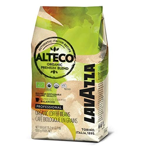 Lavazza Alteco Organic Premium Blend, Whole Bean Coffee, 2lb