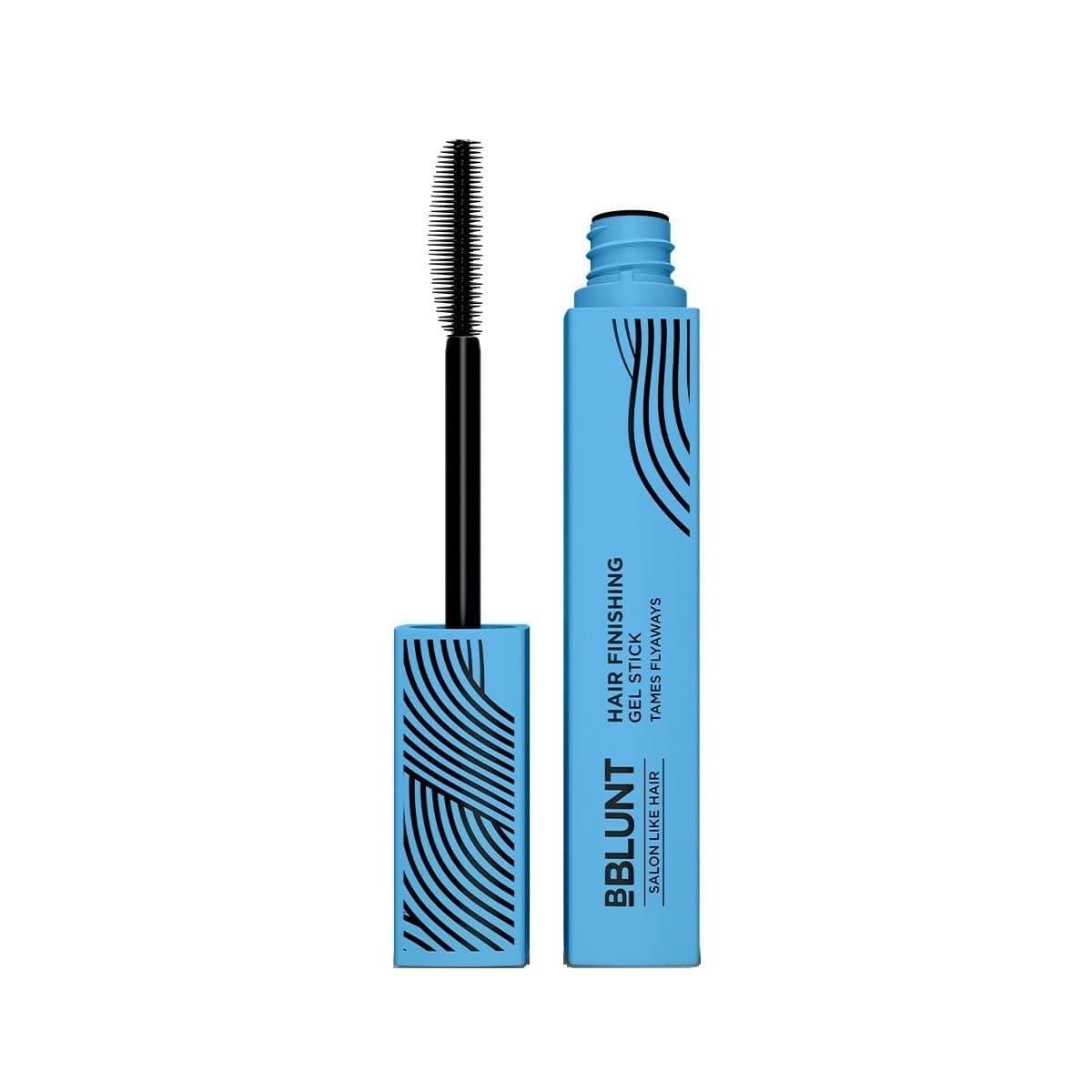 BBLUNT Hair Finishing Gel Stick for Sleek & Clean Hairdo | Tames Frizz & Flyaways | Lightweight & Non-Sticky | Leaves No Residue | Slick Back Hair Mascara Wand | 0.34 Fl Oz/10 ml