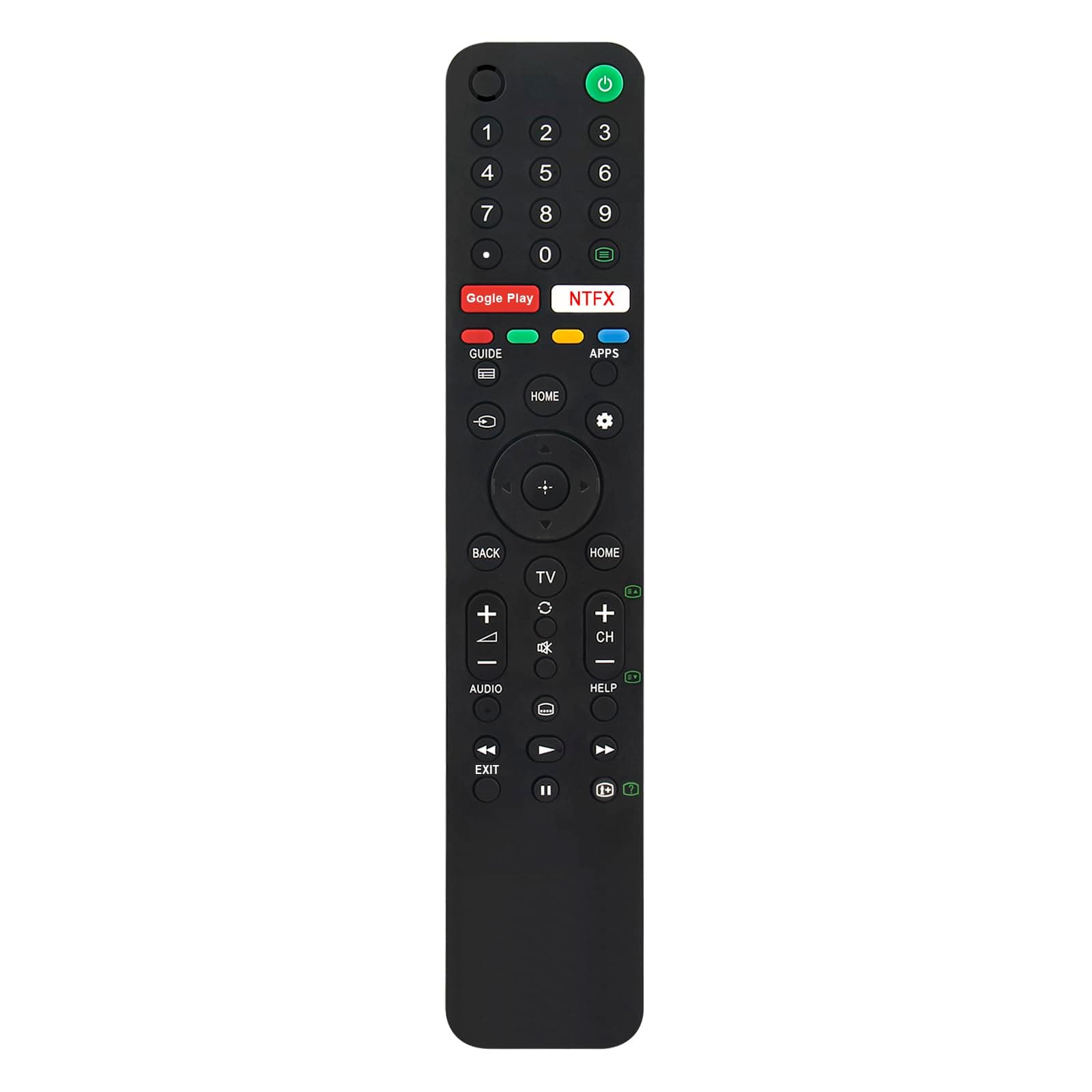 WINFLIKE RMF-TX500P Remote Control Replace for Sony Bravia KD-75X8507G KD-75X9507G KD-55X9507G KD-85X8007H KD-49X9500H KD-85X9507G KD-55X8507G KD-65X8507G KD-65X9507G LED LCD TV