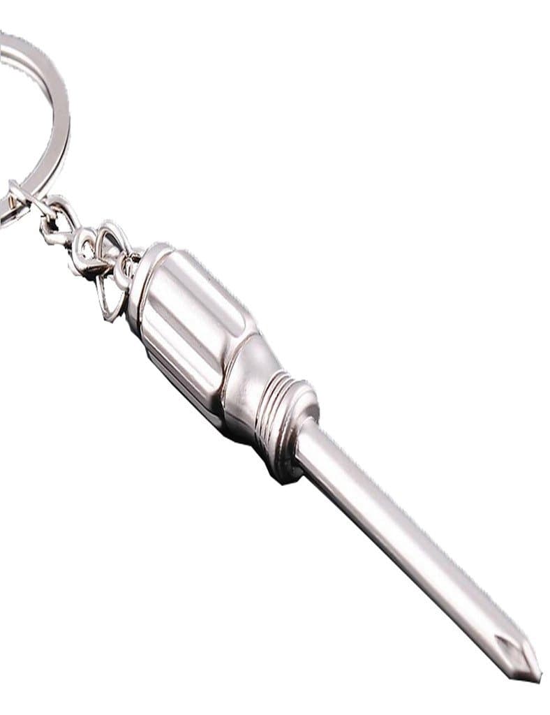 Northern Coast Work Tools Novelty Metal Mini Keyring in Gift Bag - (Screwdriver)