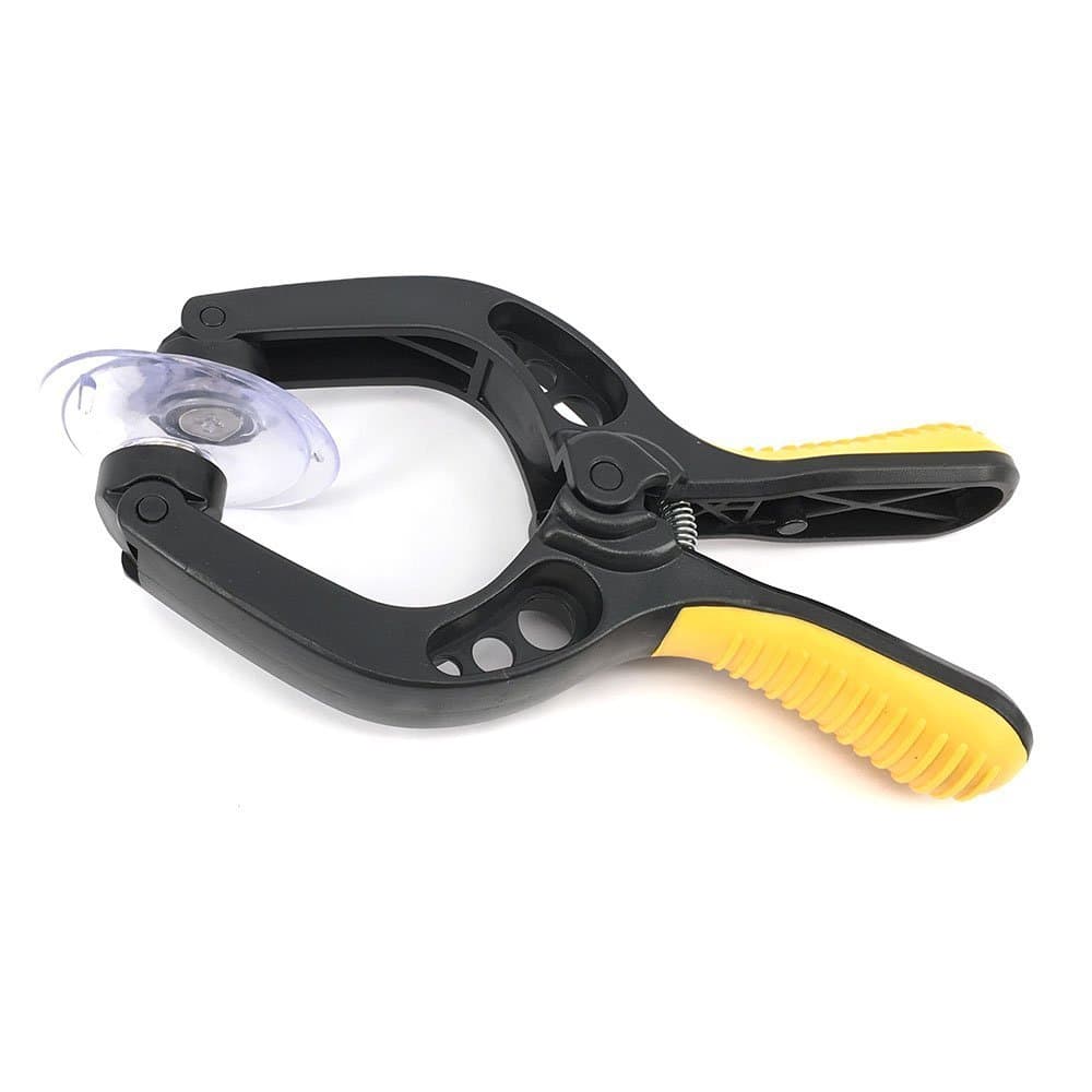 BAT Fix Screen Opening Tool, LCD Screen Opening Pliers Splitter with Strong Swivel Suction Cups Repairing Tools Separator for Apple iPhone/iPod/iPad, Samsung Galaxy, Smartphone & More(Yellow)