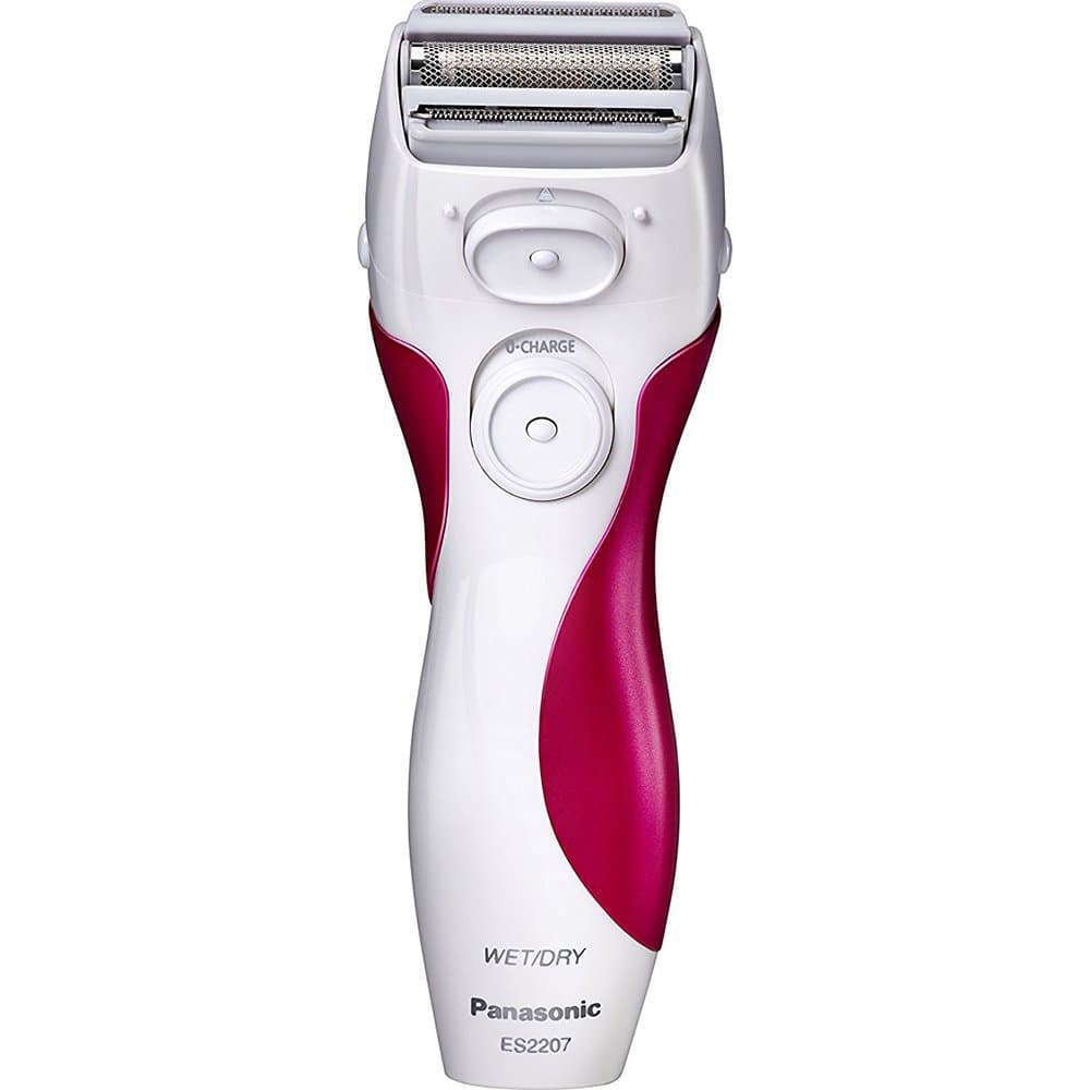 Panasonic Female Es2207P Ladies 3-Blade "Close Curves" Wet/Dry Shaver-Pink/White