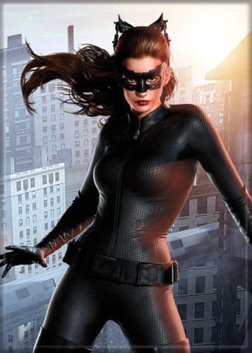 Catwoman Hair Fly Batman The Dark Knight Rises Refrigerator Magnet