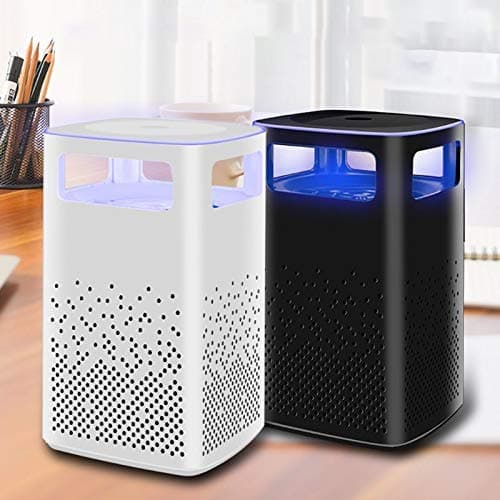 JIYANA Electric Mosquito Killer Lamp LED Bug Zapper Pest Control Anti Mosquito Killer Lamp Insect Trap Lamp Killer Home Living Room (Black or White Colour) (Assorted)
