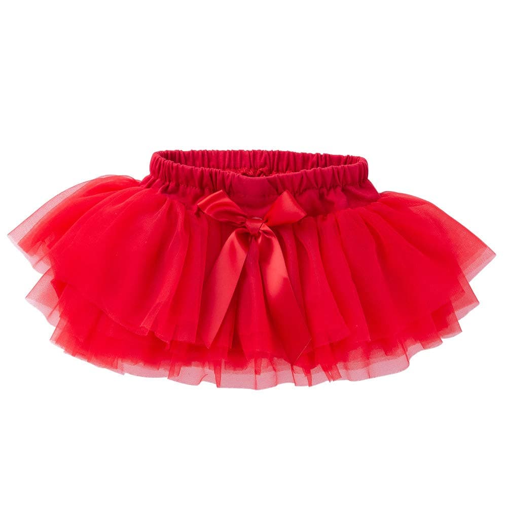 Baby Girls Soft Tutu Skirt Toddler Ruffled Pants Diaper Cover