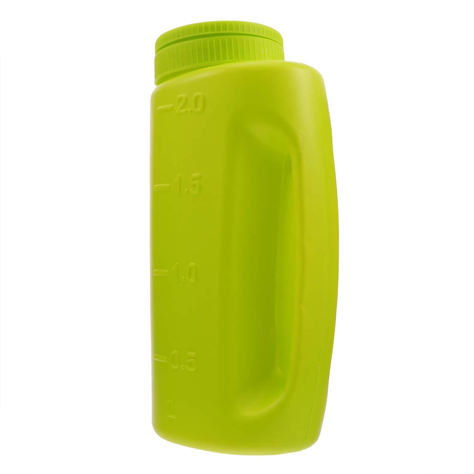 Yardwe 2L Hand Held Spreader Ice Melt Salt Dispenser Plastic Garden Container Adjustable Hole for Ice Snow Melt Salt Fertilizer