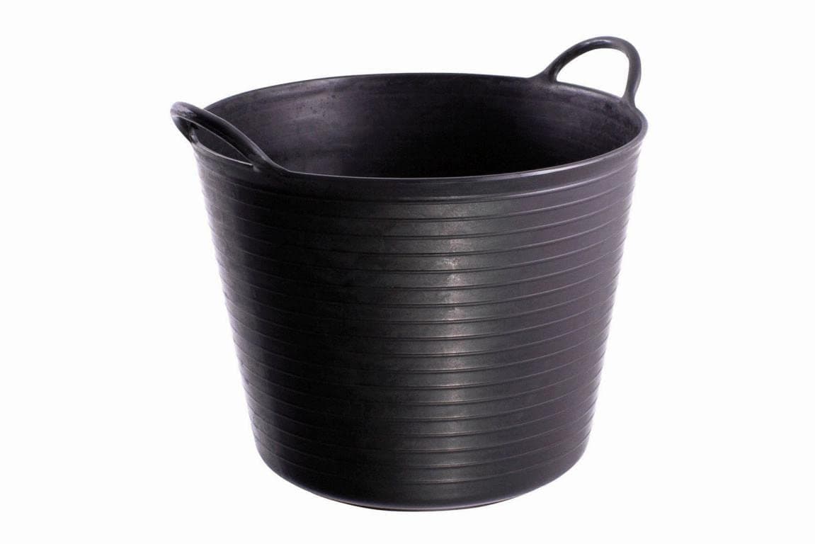 SP26GBK Red Gorilla Medium-6.8 gallons SL26 Bucket, Black