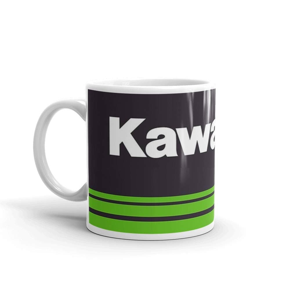 Kawasaki Mug 11 Oz White Ceramic