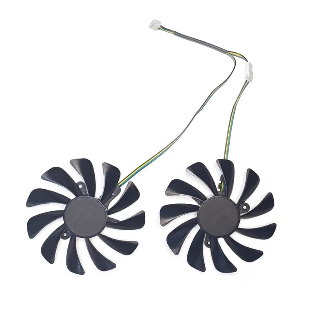 RAKSTORE GAA8S2U GFM10012H12SPA Graphics Card Cooling Fan Replacement for Zotac GTX 1070 Ti GTX 1080 Ti AMP! Edition Quiet Cooler Fan