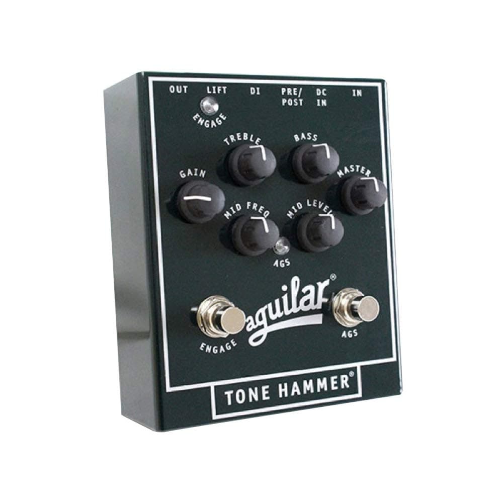 Aguilar Tone Hammer Preamp/Direct Box for Guitar, Corded Electric, 1 Output Channel, 6.35mm Jack, XLR Connector