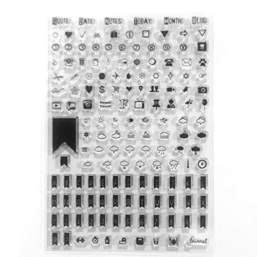 Marion Smith Designs Planner Stamp, 4 by 6", Clear