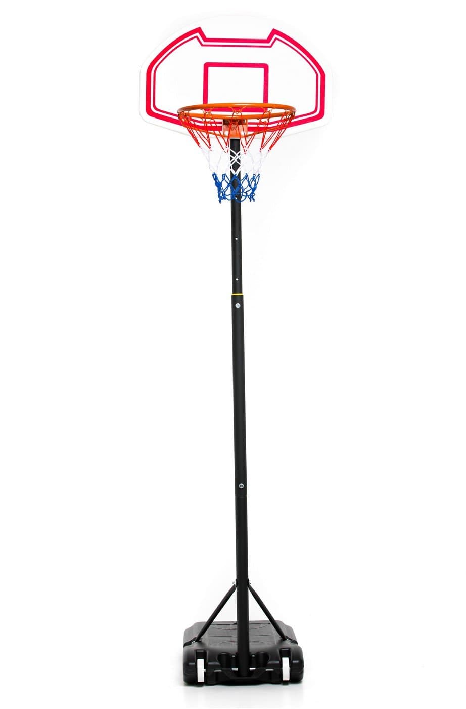 AFX Basketball Adjustable Portable Stand & Hoop Set - Height 1.65-2.10m - 16" Ring