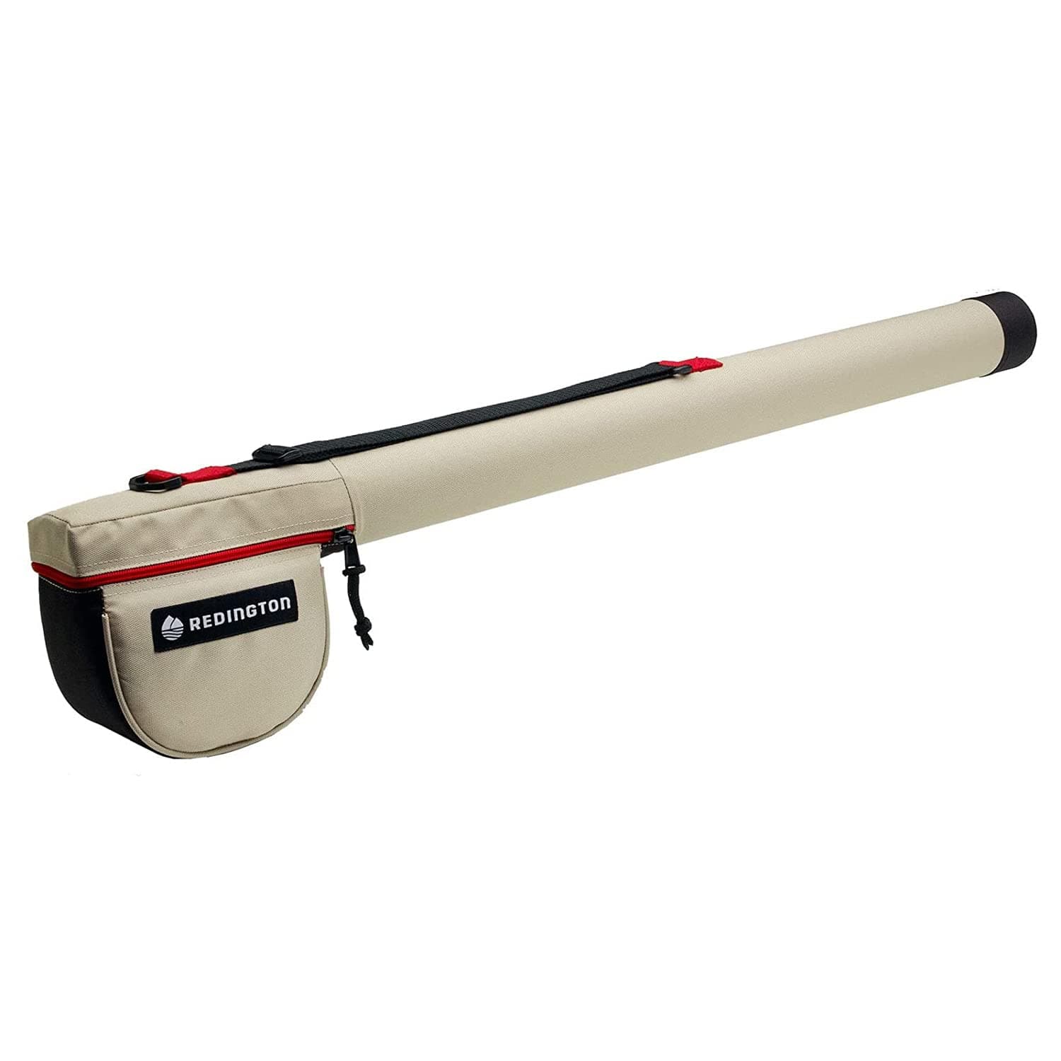 Redington Fly Rod Travel Case, Plastic Reinforced Caps, Adjustable Shoulder Strap