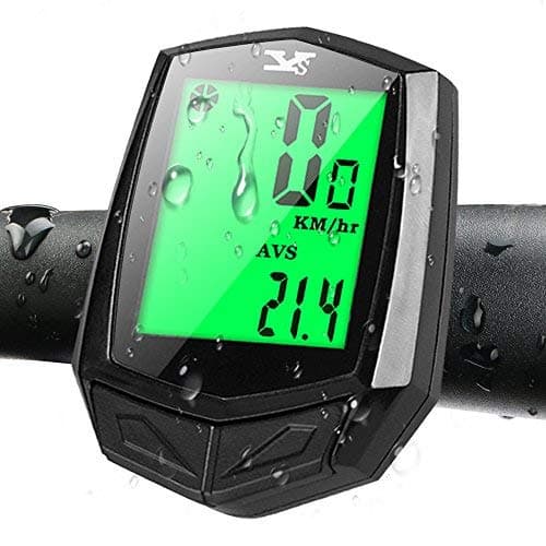 Echoice Speedometer Wireless Bike Computer Waterproof with Large Screen and 8 Functions, Cycling Computer