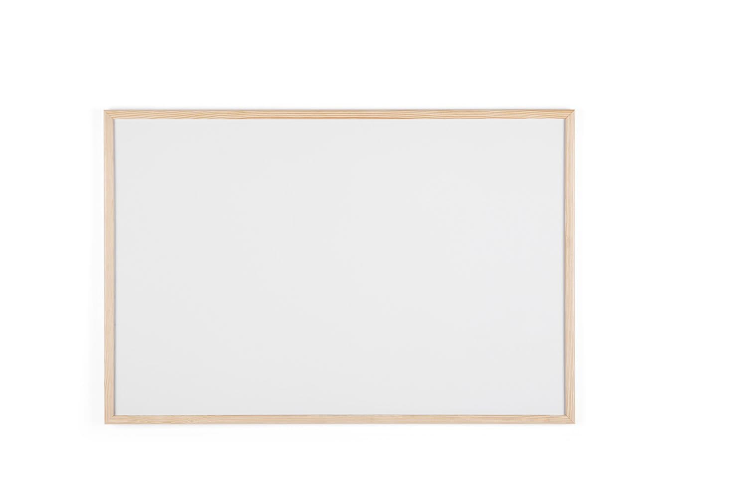 Bi-OfficeMP07001010 Whiteboard Budget, Wood Frame, 90 x 60 cm - White