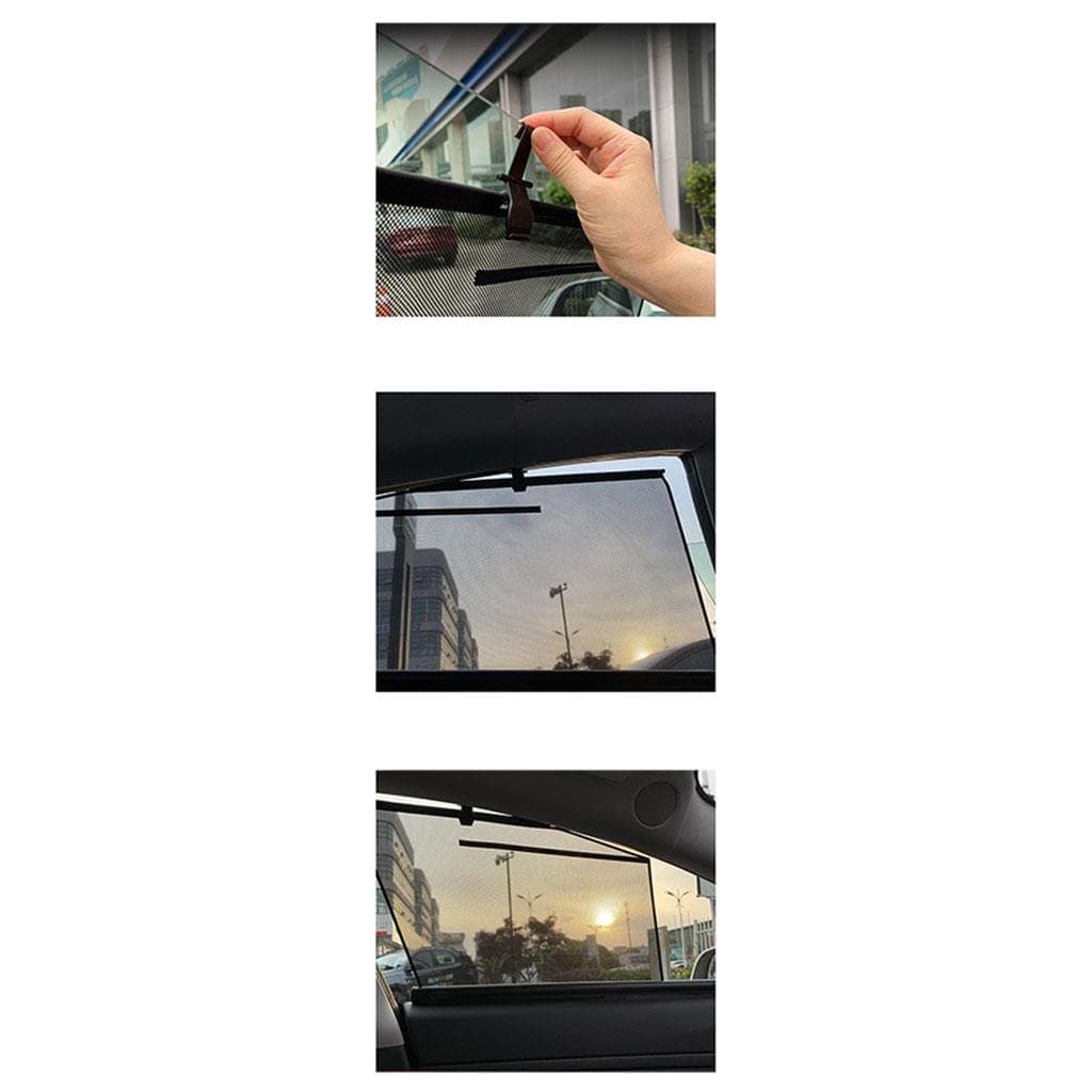 Adium Windows Sun Shades Retractable for Tesla Model 3 Y Set 4Pcs
