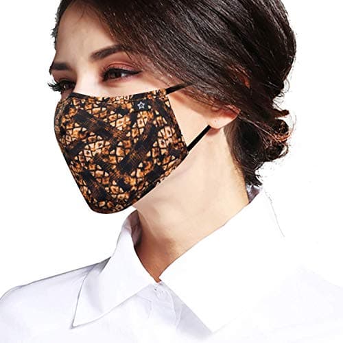 Anti Pollution Breathable Respirator Mask Washable and Reusable Comfy Cotton Adjustable Mask Protection from Dust Full Seal Mask for Men & Women