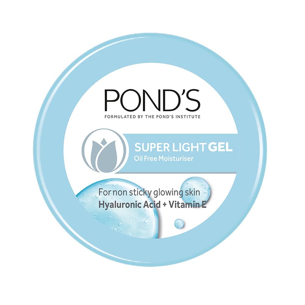 POND'S Super Light Gel Face Moisturiser With Hyaluronic Acid And Vitamin E, 147 G