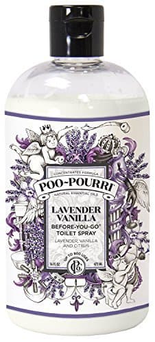Poo-Pourri Lavender Vanilla Scent Refill Bottle 16 OZ (1) by Poo Pourris