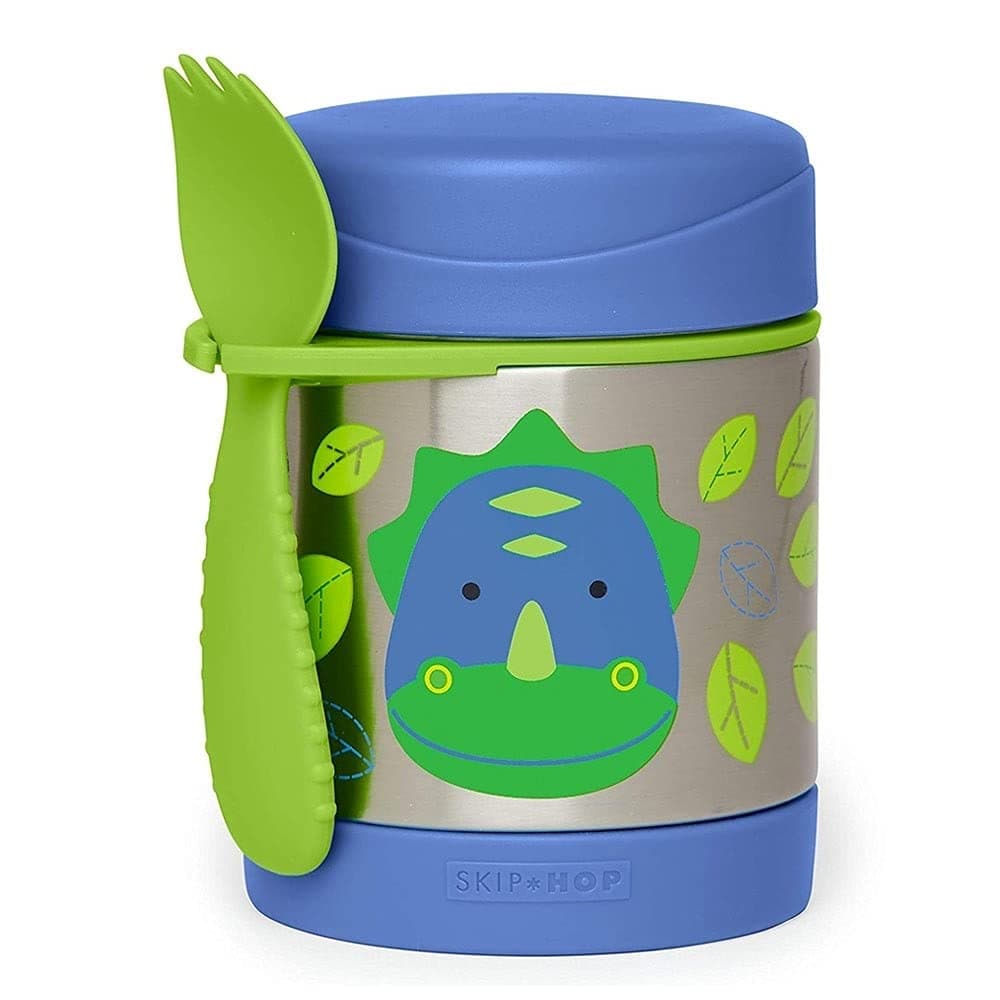 Skip Hop Insulated Baby Food Jar, Zoo, Dino