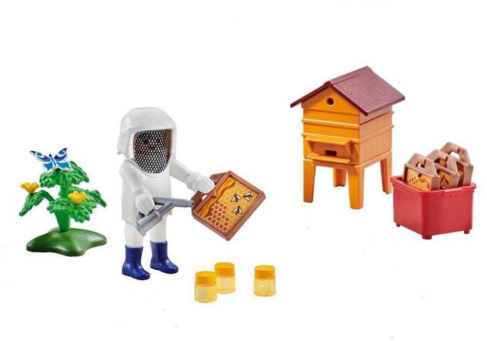 6573 Beekeeper with Hive, Multicolor