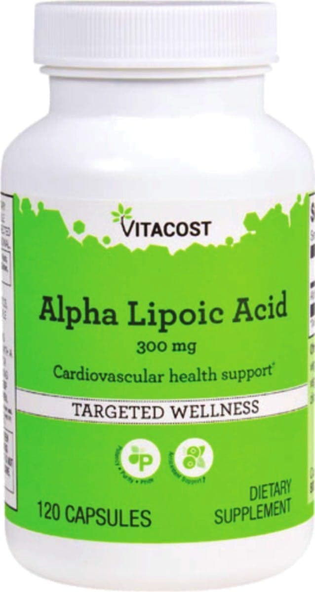 Vitacost Alpha Lipoic Acid - 300 mg - 120 Capsules