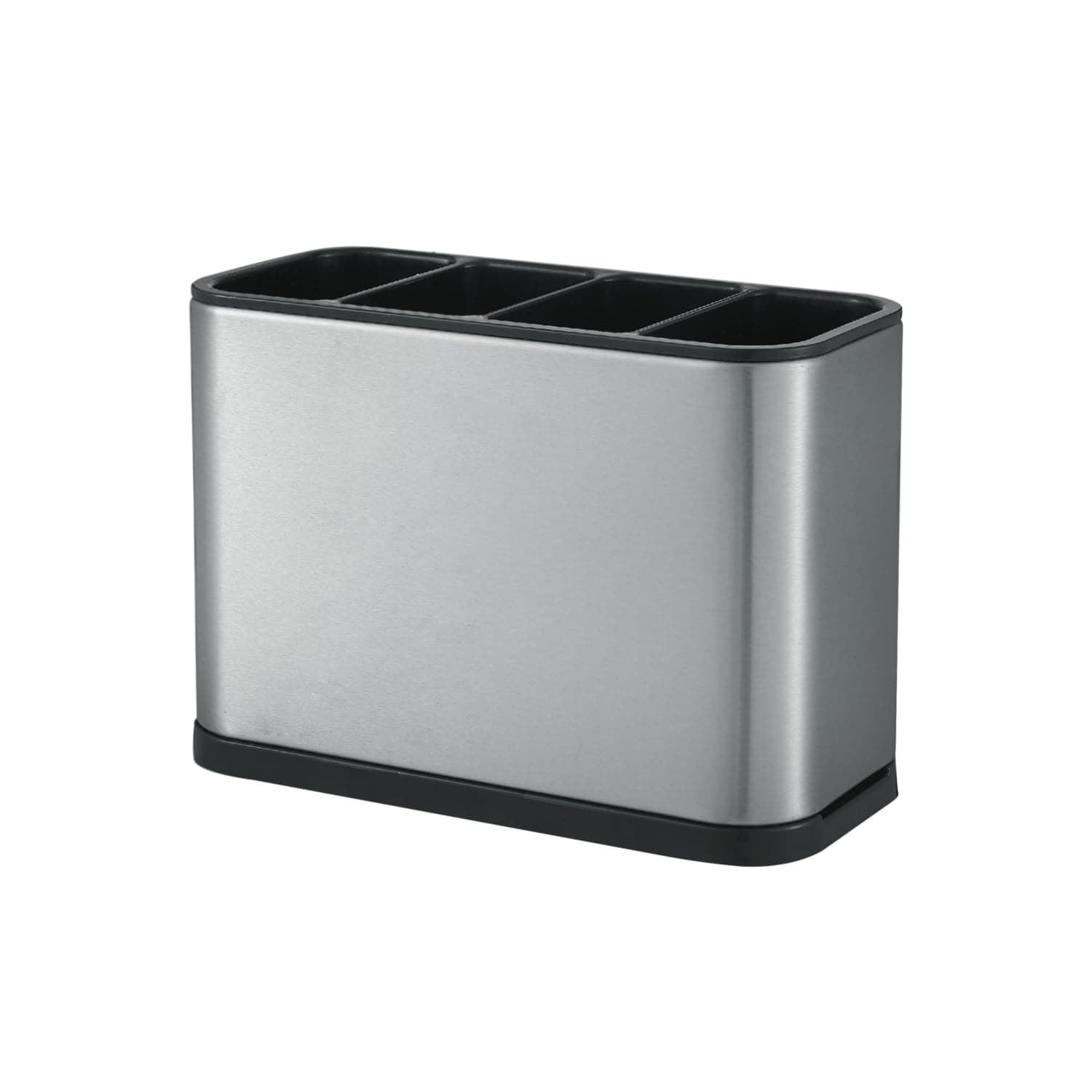 Royalford Cutlery Holder RF12240 Premium Quality Stainless Steel, Storage For Countertop Organizer Cooking Utensil Crock Kitchen Organization & Storage And Flatware Caddy