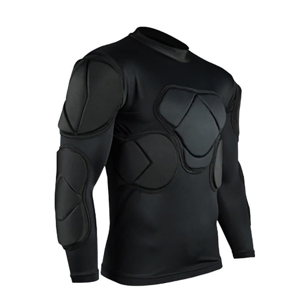 Men's Padded Football Protective Gear Set Training Suit for Soccer Basketball Paintball Rib Protector