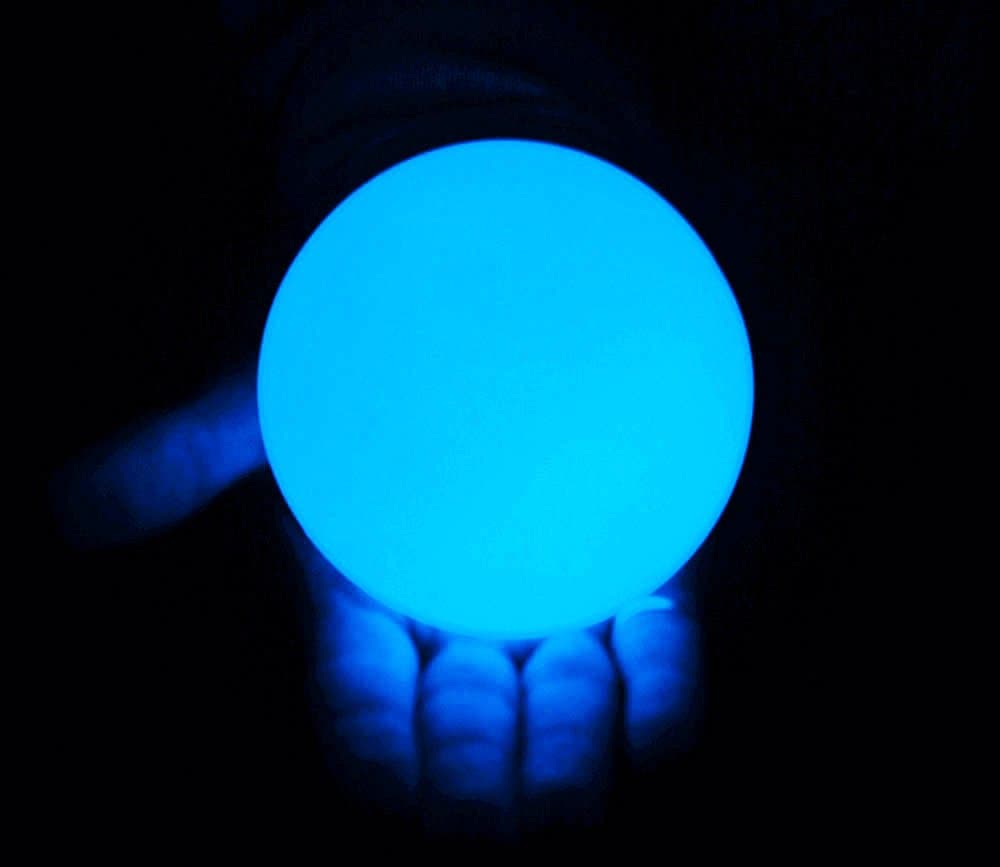 3" Clear UV Contact Juggling ball