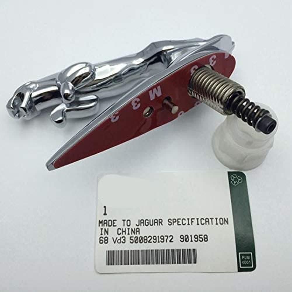 Chrome Bonnet Emblem for XF XJ XE XK XKR XFL XJS E Pace F Pace S Type X Type Ftype Front Hood Cover Sticker Modification