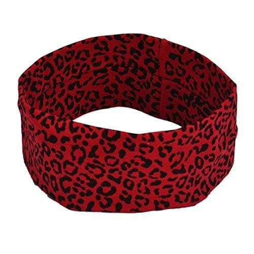 WorldCare® snowshine3 YLS Yoga ElasticTurban Hair Band Headband : Red