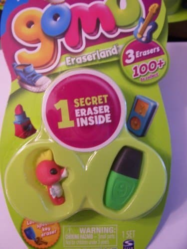 Gomu Series 1 Sea Horse & Highlighter + Mystery (3 Mini-Erasers)