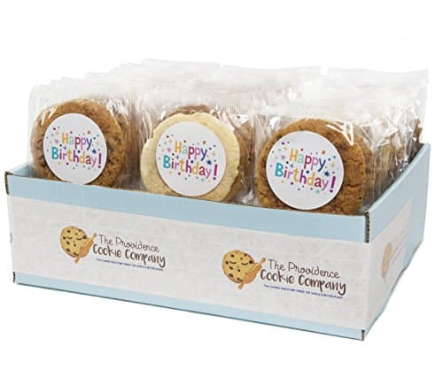 The Providence Cookie Company HAPPY BIRTHDAY GOURMET COOKIE GIFT choose 1, 2, 3 or 4 Dozen (2 Dozen)