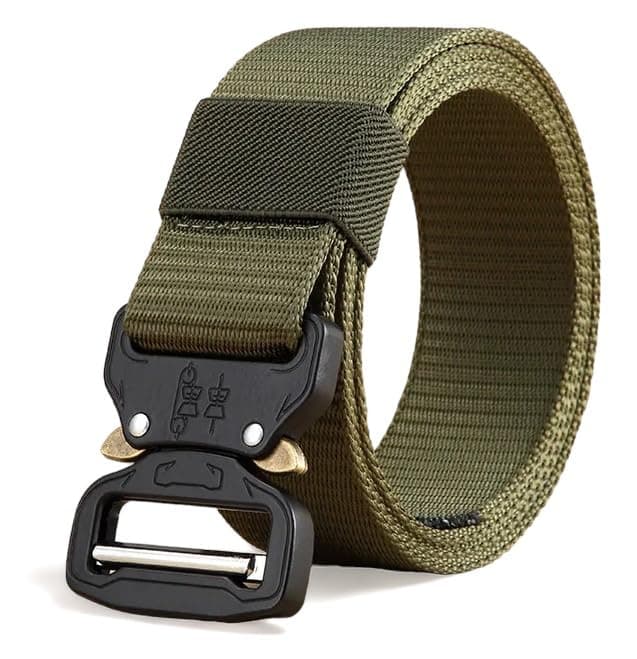 ZORO Automatic/Push Lock Nylon Woven Fabric Belt for Men | NB-149 | Fits on upto 40 Inches Waist Size