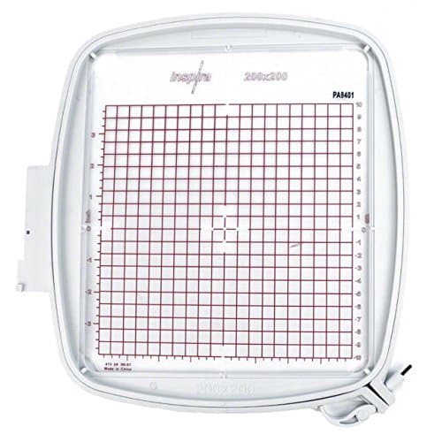 SewTech Quilter's Hoop 200x200mm (8"x8") Viking Designer Ruby Deluxe Diamond PFAFF Creative Equivalent Part #920264096, 820940096