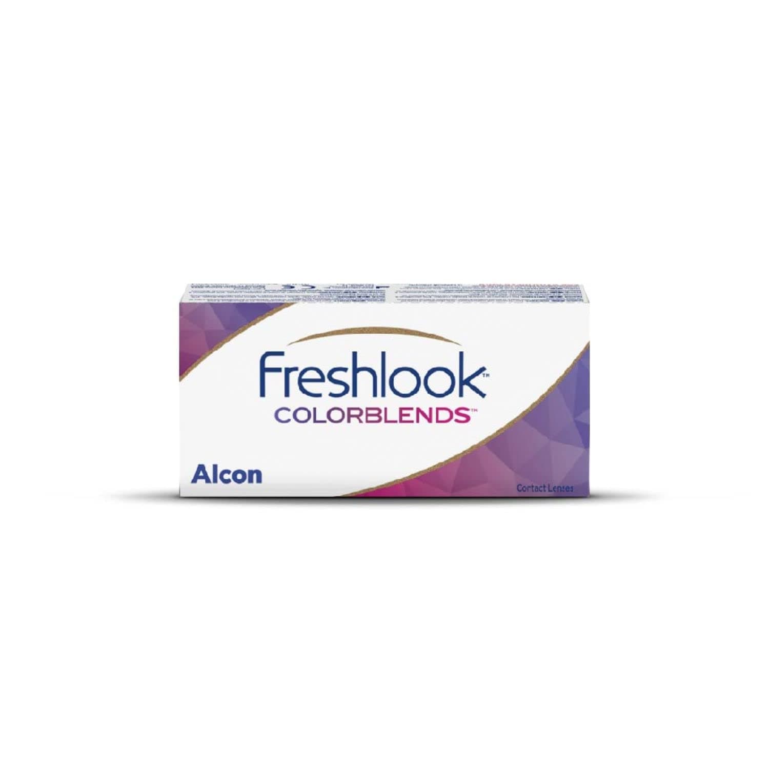 Freshlook Colorblends - Monthly Color Contact Lenses (-03.00, Pure Hazel, Pack of 2) | From Alcon
