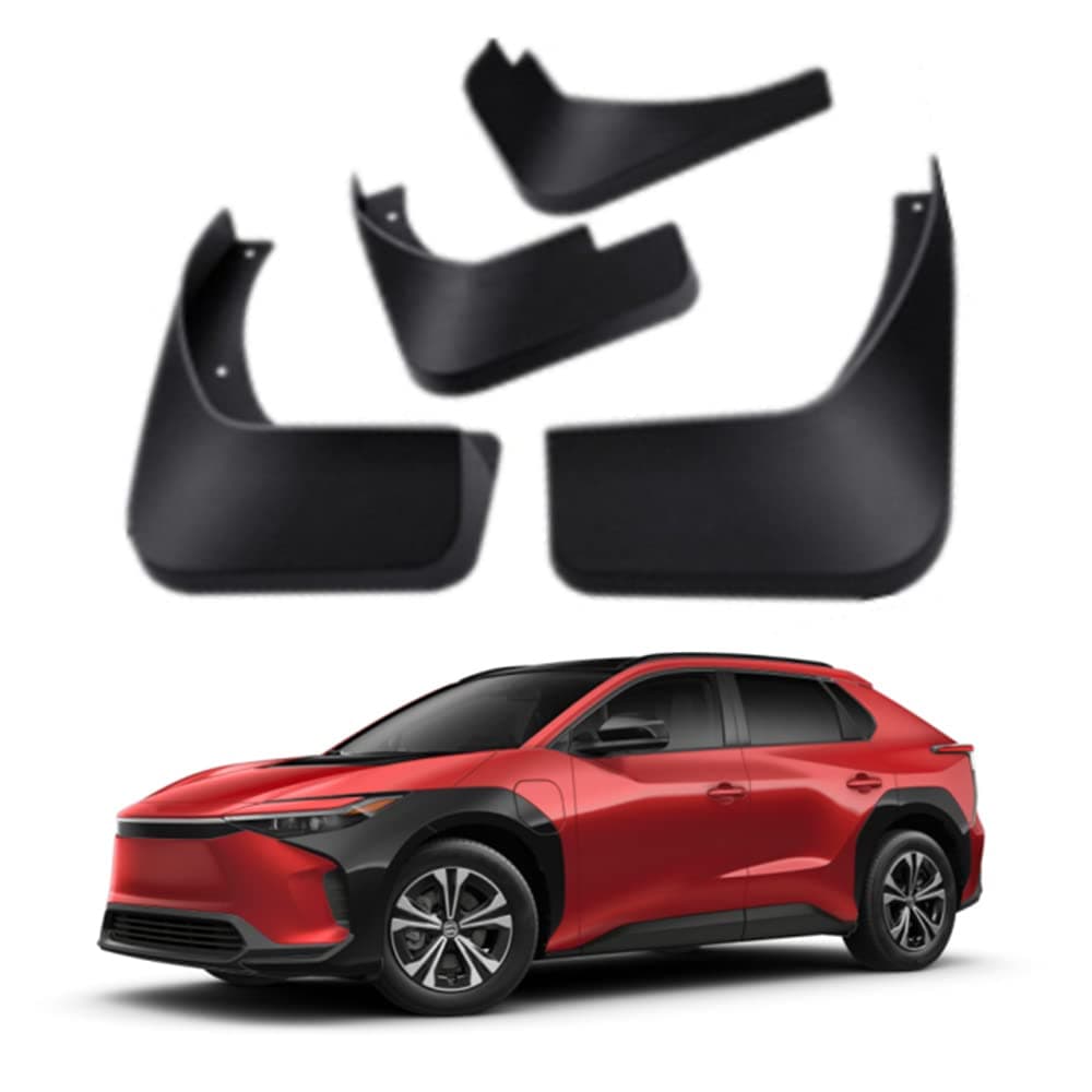 Mud Flaps Kit for 2023 Toyota BZ4X XLE Limited Mud Splash Guard Front and Rear 4-PC Set by TOPGRIL