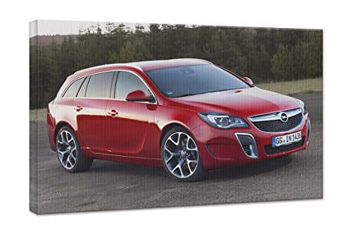 2014 Opel Insignia Opc 24X36 Gallery Wrapped 1.5" Depth Canvas Print