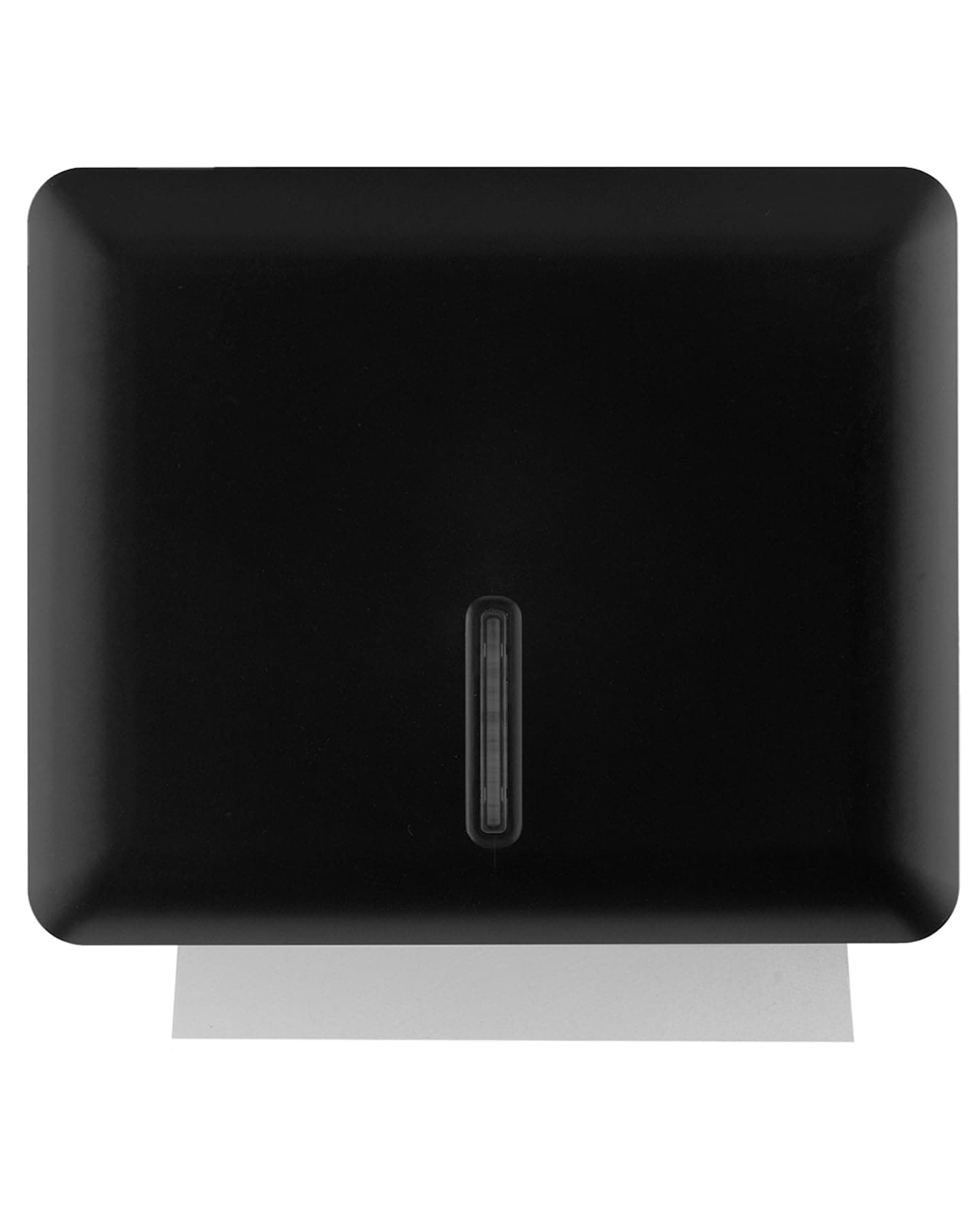 Multifold Paper Towel Dispenser Wall Mount (Black), Folded Hand Towel Dispenser for Bathroom/Restroom (Holds up to 300 Towels), Commercial Paper Towel Holder, Trifold Paper Towels Dispenser by EnBath