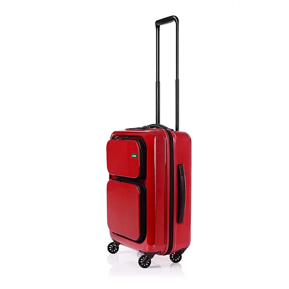 Lojel Horizon 19.5" Hardside Small Carry On Spinner Upright Luggage, Royal Red, 21.7 Inch