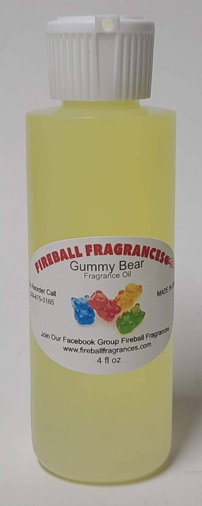 Gummy Bear Scented Oil by Fireball Fragrances-4 Oz Bottle!