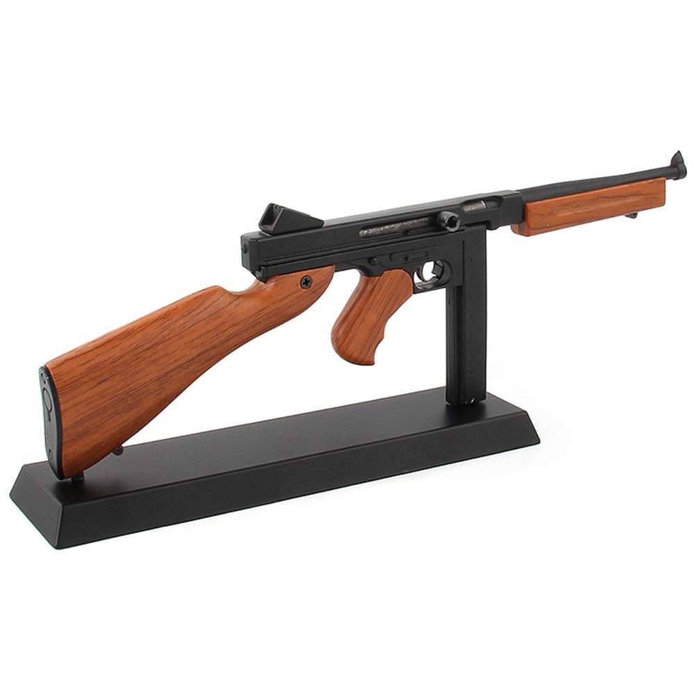 Thompson Submachine Gun Scale Model Die-Cast Replica Non-Firing