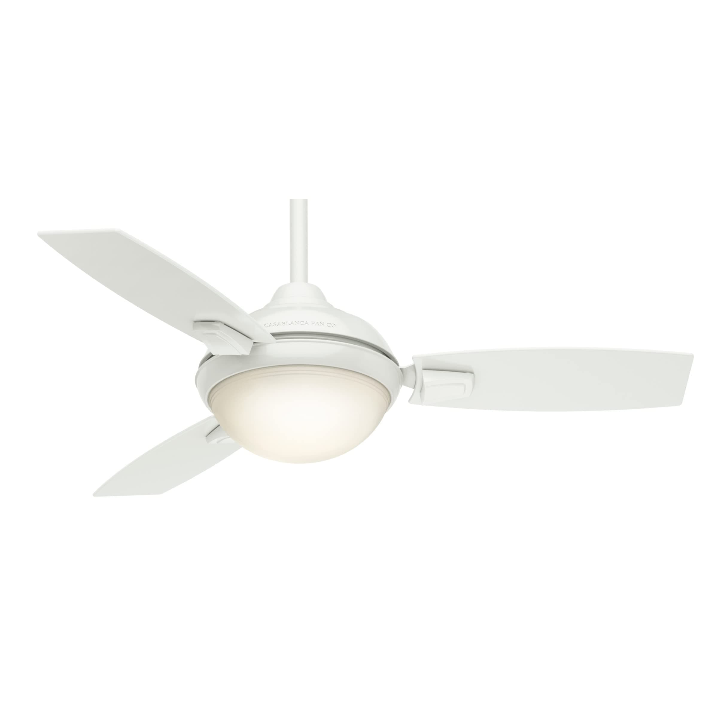 Hunter Fan Company 59153, 44 inch Verse Snow White Indoor / Outdoor Ceiling Fan with LED Light Kit and Handheld Remote