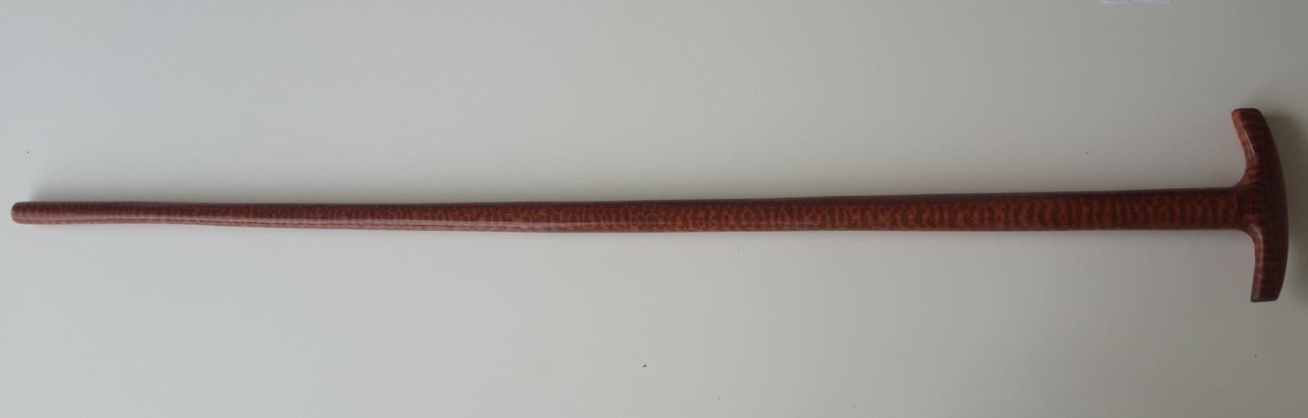 Suriname Hand-made Snakewood Cane / Walking Stick