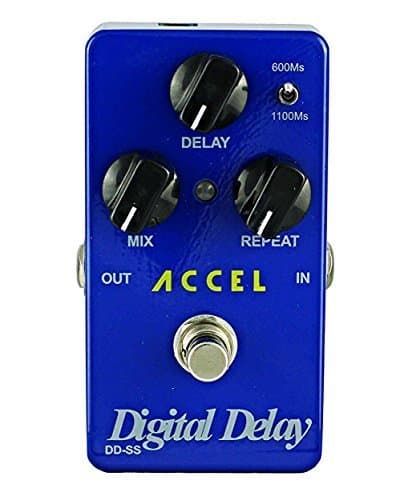 Accel Digital Delay Guitar Effects Pedal