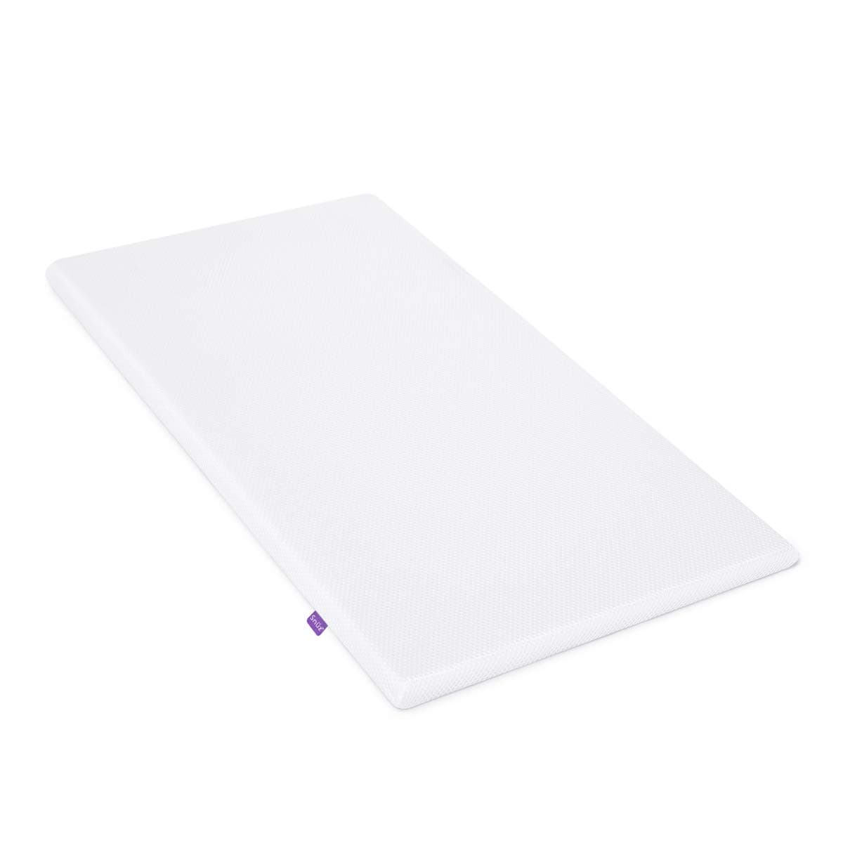 Snüz SnuzPodd 4 Crib Mattress | 3D Breathable Mesh Surface | Firm Support for baby | Infant/ Baby | Suitable from 0 to 6 months | Size: 40x75.5x3cm
