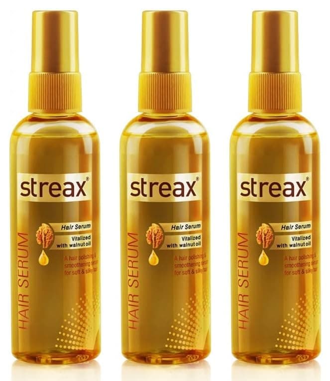 StreaxWalnut Hair Serum 200 ml x Pack of 3