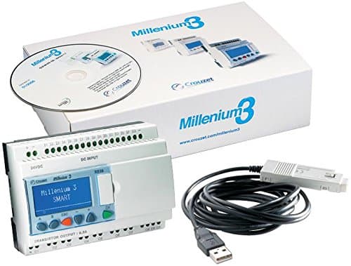 Crouzet Automation 88974083 , Starter Kit, Compact Range, Kit 20, Includes: CD12/20, USB Cable, Interactive CD