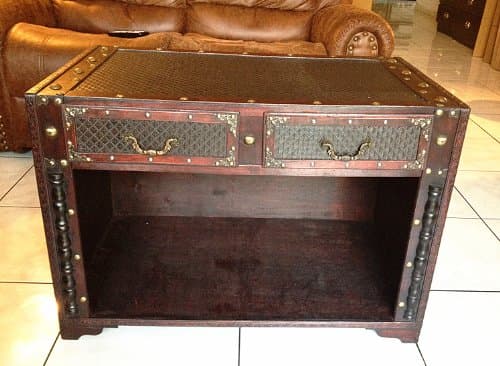 Replica Vintage-Style Wooden Coffee Table (HF 035)